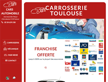 Tablet Screenshot of cars-automobile.fr